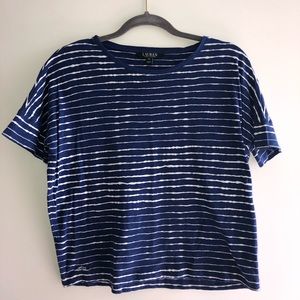 Blue/white striped tee by Ralph Lauren, MP 🇺🇸